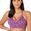 Swimwear * | Jessica Simpson Snake Charmer Cropped Cami Top