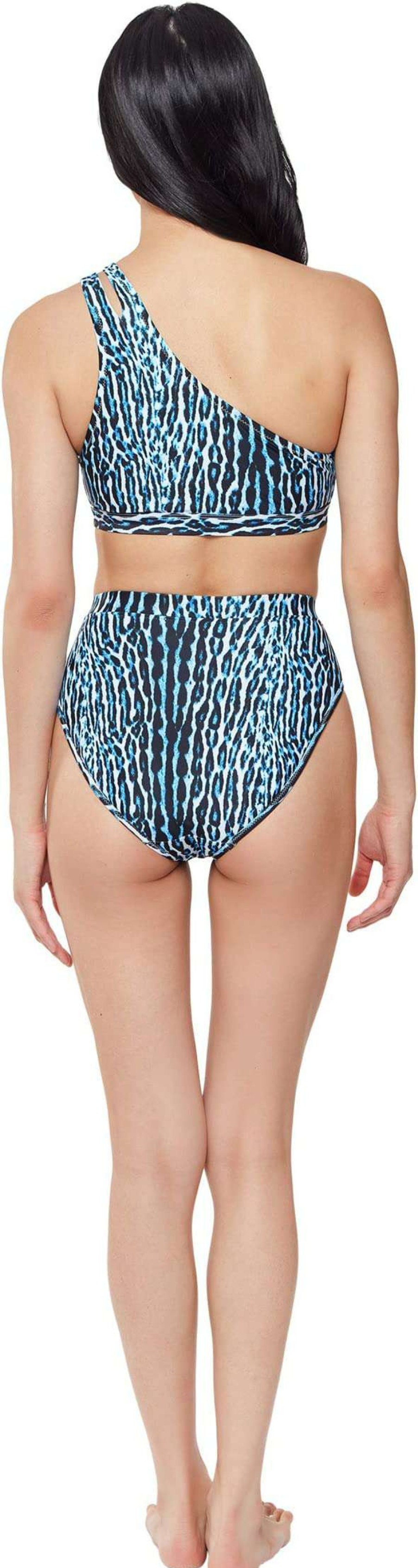 Swimwear * | Jessica Simpson Sassy Safari High-Waisted Bottoms