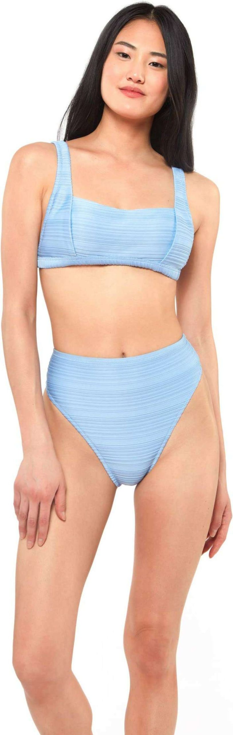 Swimwear * | Jessica Simpson High-Waisted Bottoms