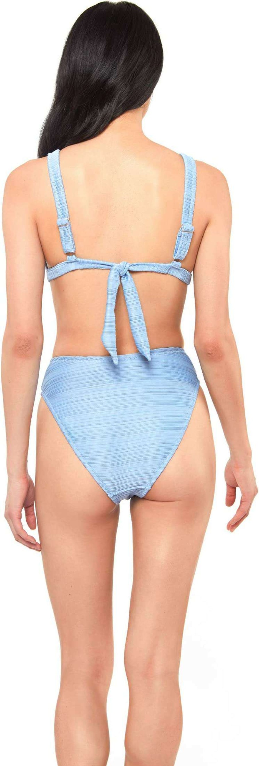 Swimwear * | Jessica Simpson High-Waisted Bottoms